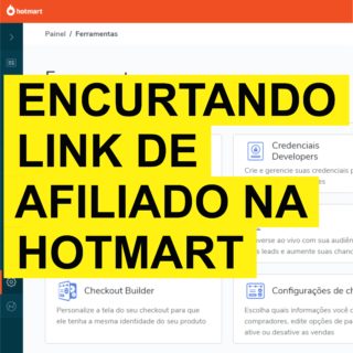 encurtando link de afiliado quadrado