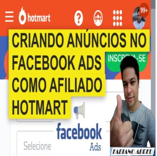 Criando anuncio no facebook ads como afiliado hotmart quadrado